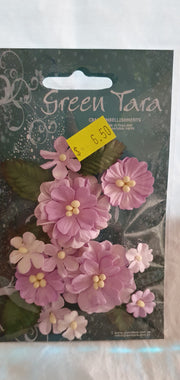 GREEN TARA Flowers - PastEl Lavender